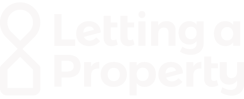 LettingaProperty.com White Logo